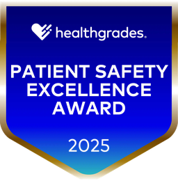 Healthgrades Patient Safety Excellence Award 2025