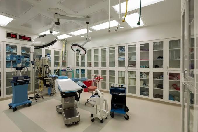 Surgical suite at Pacific ENT Institute's on-site surgery center